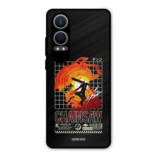 Chainsaw Typo Oneplus Nord CE4 Lite Mobile Back Cover - Anime PrintShield Case
