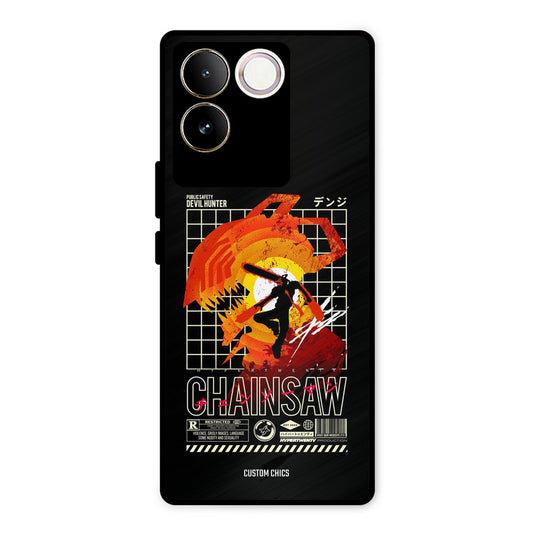 Chainsaw Typo Vivo T2 Pro Mobile Back Cover - Anime PrintShield Case