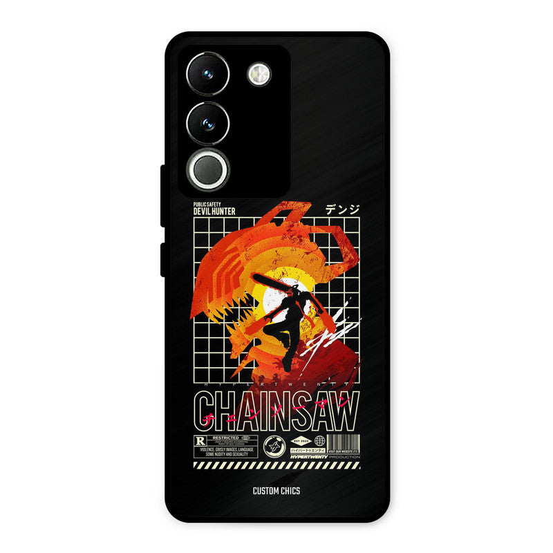 Chainsaw Typo Vivo Y200 Mobile Back Cover - Anime PrintShield Case