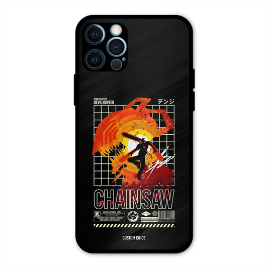 Chainsaw Typo iPhone 12 Pro Mobile Back Cover - Anime PrintShield Case