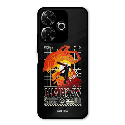 Chainsaw Typo Redmi 13 5G Mobile Back Cover - Anime PrintShield Case