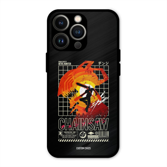 Chainsaw Typo iPhone 13 Pro Max Mobile Back Cover - Anime PrintShield Case