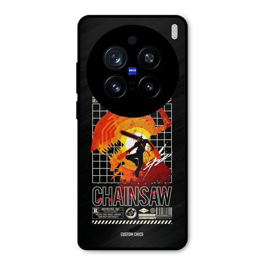 Chainsaw Typo Vivo X200 Pro Mobile Back Cover - Anime PrintShield Case