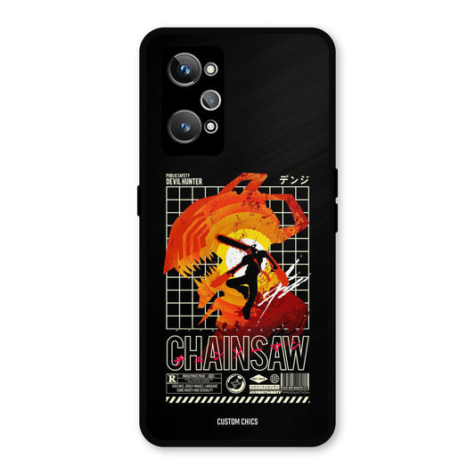Chainsaw Typo Realme GT Neo 2 Mobile Back Cover - Anime PrintShield Case