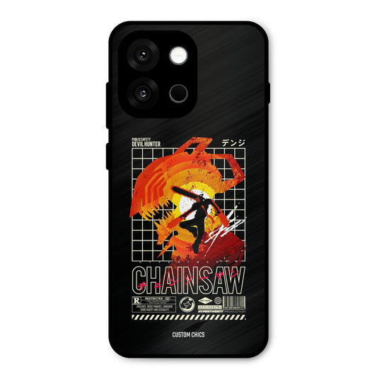 Chainsaw Typo Oneplus 13s Mobile Back Cover - Anime PrintShield Case