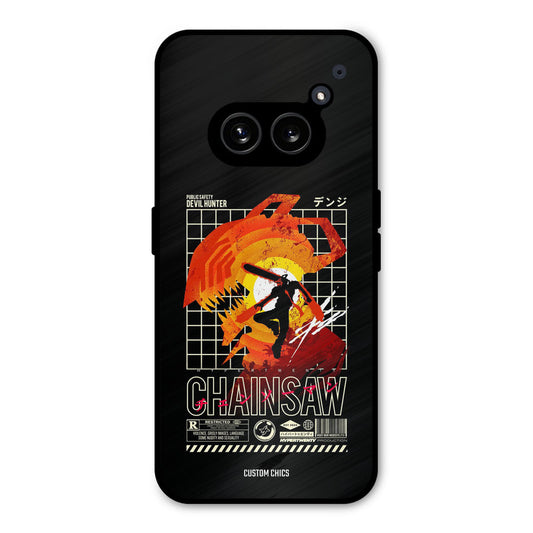 Chainsaw Typo Nothing Phone 2a Mobile Back Cover - Anime PrintShield Case