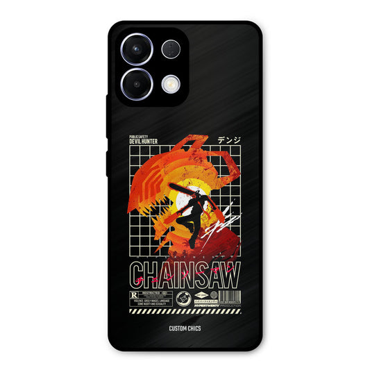 Chainsaw Typo Oppo K13 5G Mobile Back Cover - Anime PrintShield Case