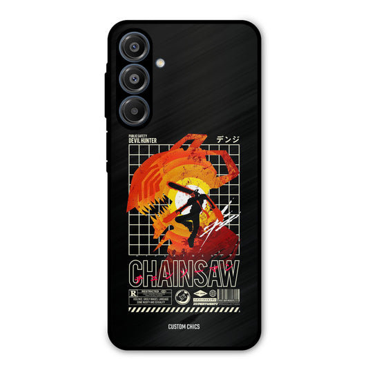 Chainsaw Typo Samsung Galaxy A16 5G Mobile Back Cover - Anime PrintShield Case