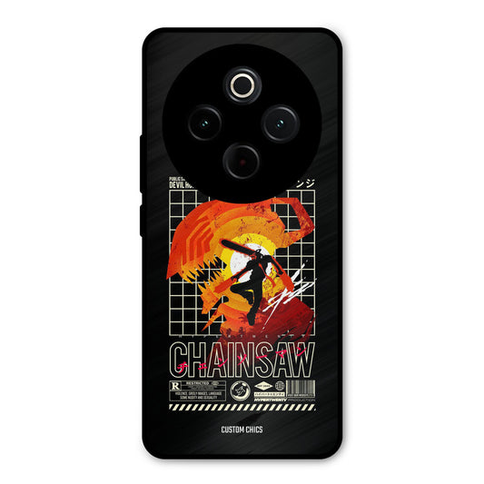 Chainsaw Typo iQoo Z10 Mobile Back Cover - Anime PrintShield Case