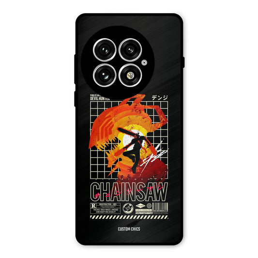 Chainsaw Typo Oneplus 13 Mobile Back Cover - Anime PrintShield Case