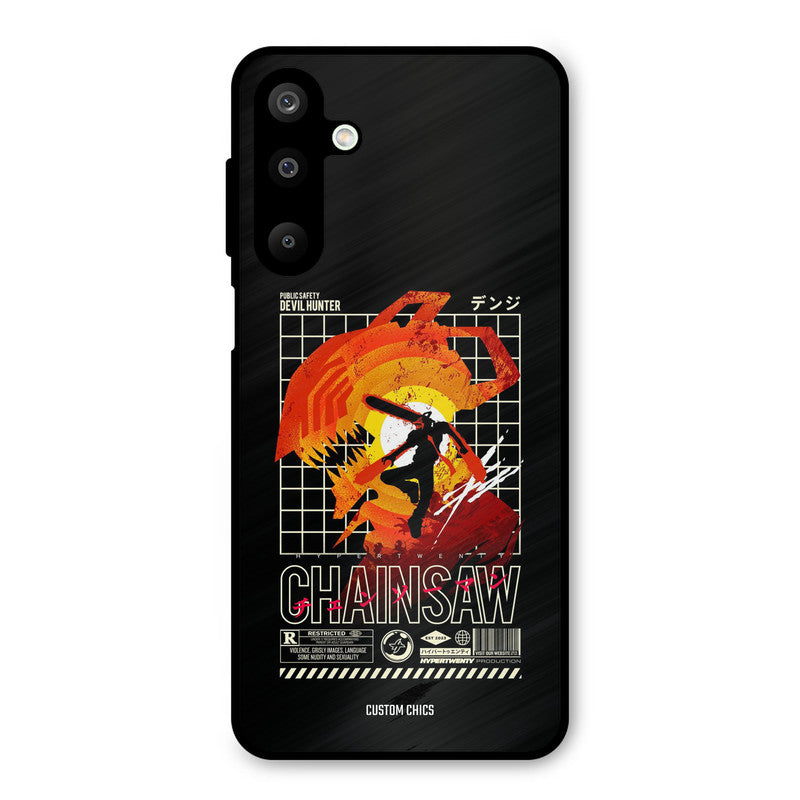 Chainsaw Typo Samsung Galaxy M16 Mobile Back Cover - Anime PrintShield Case