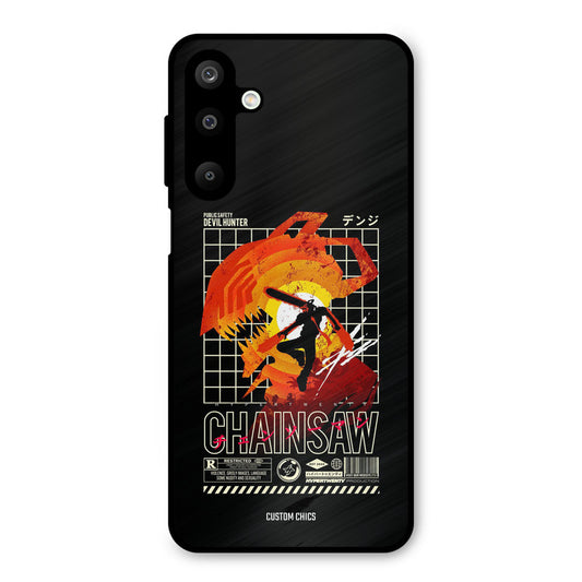 Chainsaw Typo Samsung Galaxy M16 Mobile Back Cover - Anime PrintShield Case
