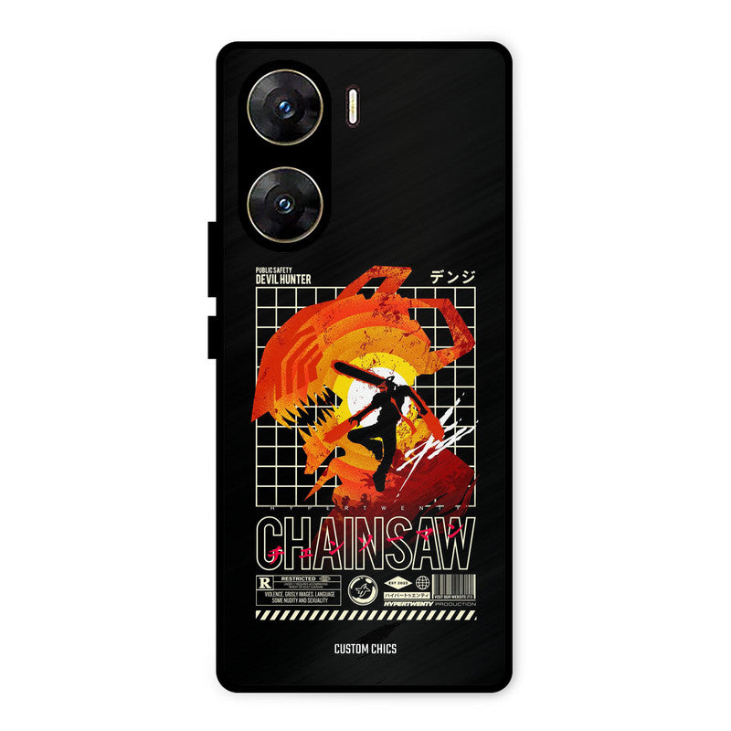 Chainsaw Typo Vivo V29e Mobile Back Cover - Anime PrintShield Case