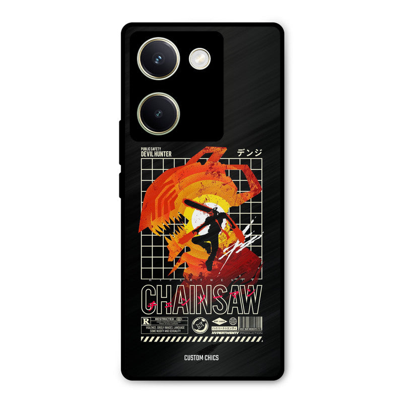 Chainsaw Typo Vivo Y200 Pro Mobile Back Cover - Anime PrintShield Case