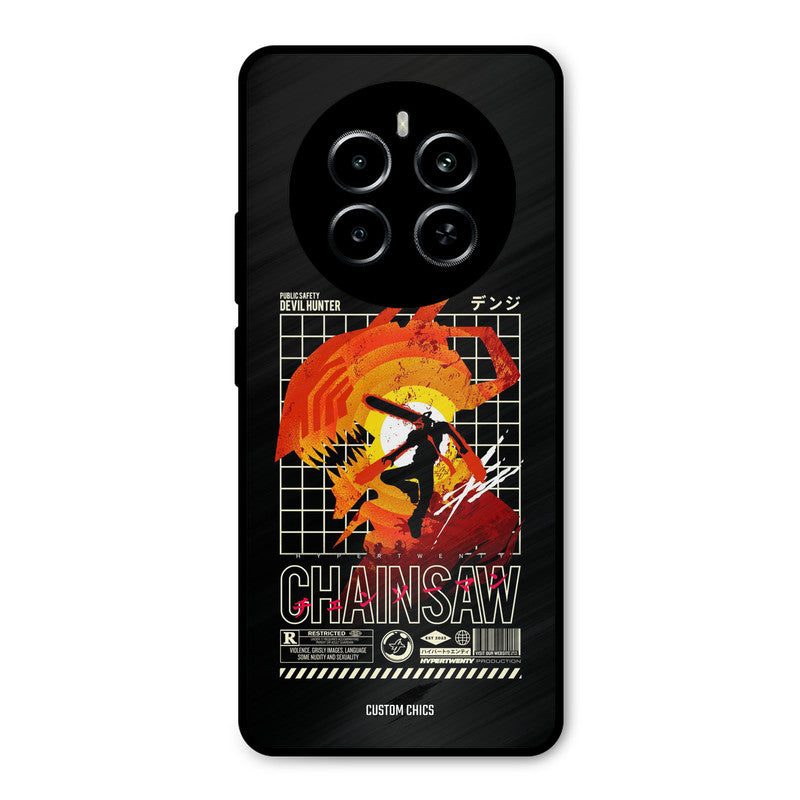 Chainsaw Typo Realme P1 5G Mobile Back Cover - Anime PrintShield Case