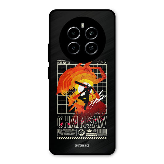 Chainsaw Typo Realme P1 5G Mobile Back Cover - Anime PrintShield Case