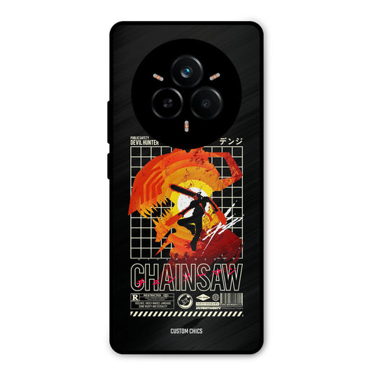 Chainsaw Typo Realme 14 Pro Plus Mobile Back Cover - Anime PrintShield Case