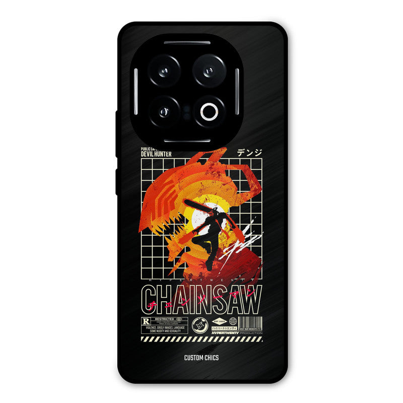 Chainsaw Typo iQOO 13 Mobile Back Cover - Anime PrintShield Case