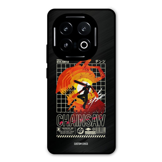 Chainsaw Typo iQOO 13 Mobile Back Cover - Anime PrintShield Case