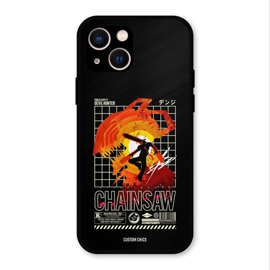Chainsaw Typo iPhone 13 Mobile Back Cover - Anime PrintShield Case