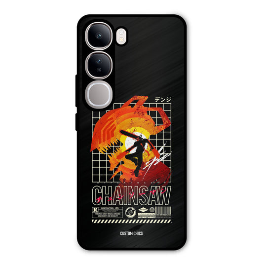 Chainsaw Typo Vivo Y300 Mobile Back Cover - Anime PrintShield Case