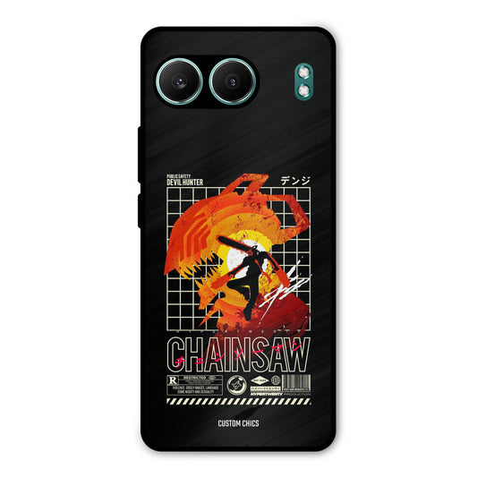Chainsaw Typo OnePlus Nord 4 Mobile Back Cover - Anime PrintShield Case