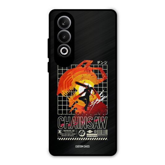 Chainsaw Typo OnePlus Nord CE4 Mobile Back Cover - Anime PrintShield Case