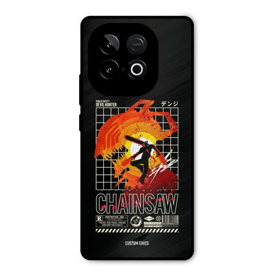 Chainsaw Typo iQOO Neo 10 Mobile Back Cover - Anime PrintShield Case