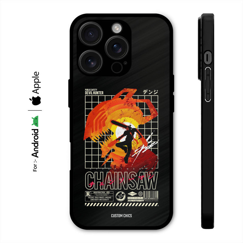 Chainsaw Typo Case – Premium PrintShield Mobile Cover