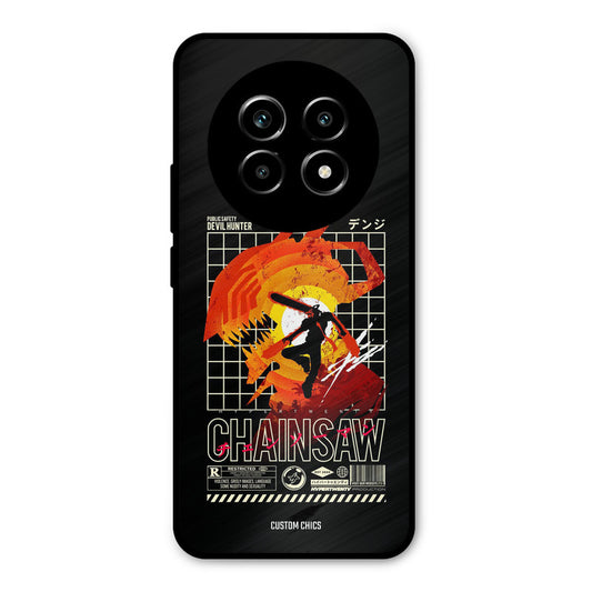 Chainsaw Typo Realme 13 Pro Mobile Back Cover - Anime PrintShield Case