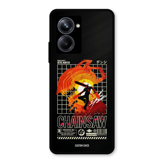 Chainsaw Typo Realme 10 Pro Mobile Back Cover - Anime PrintShield Case