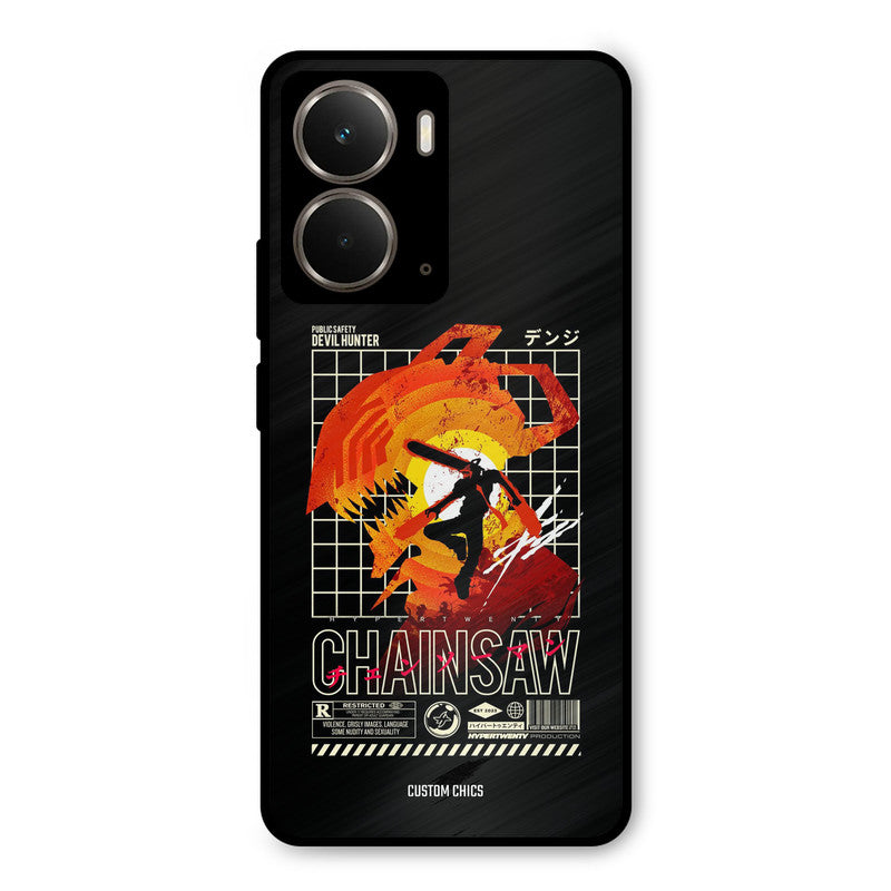 Chainsaw Typo Realme P3 Mobile Back Cover - Anime PrintShield Case