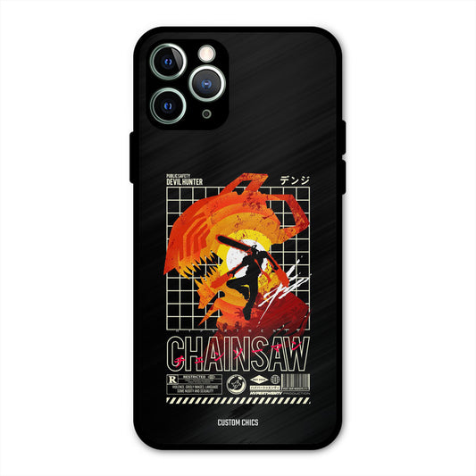 Chainsaw Typo iPhone 11 Pro Max Mobile Back Cover - Anime PrintShield Case