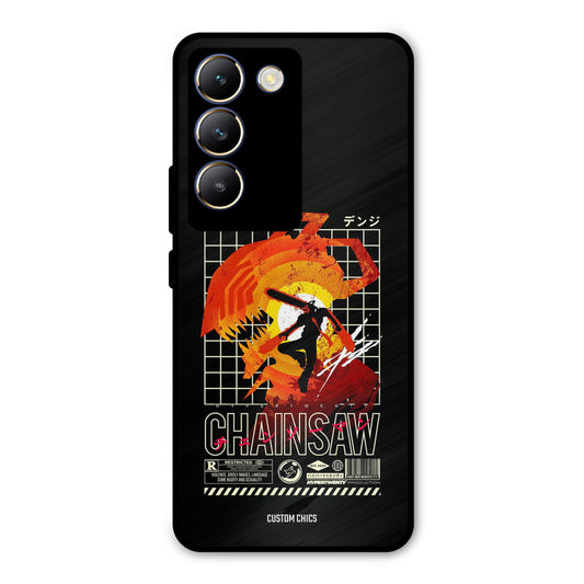 Chainsaw Typo Vivo Y200e Mobile Back Cover - Anime PrintShield Case