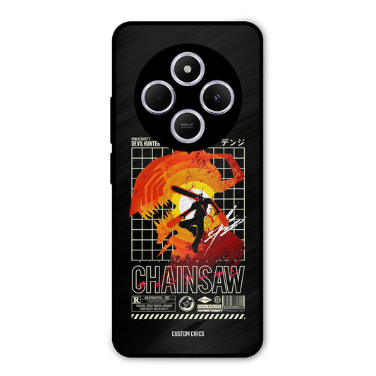 Chainsaw Typo Redmi 14c Mobile Back Cover - Anime PrintShield Case