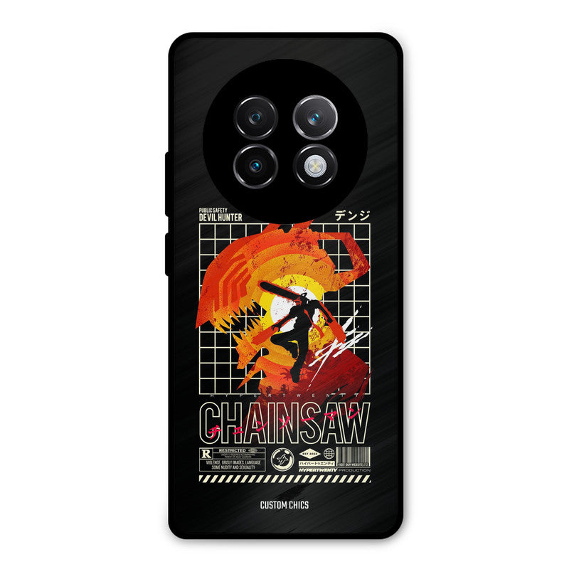 Chainsaw Typo Realme 13 Plus Mobile Back Cover - Anime PrintShield Case
