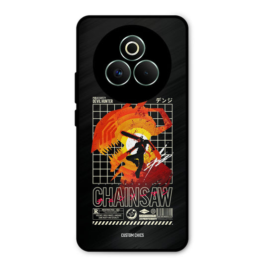 Chainsaw Typo Realme P3 Pro 5G Mobile Back Cover - Anime PrintShield Case