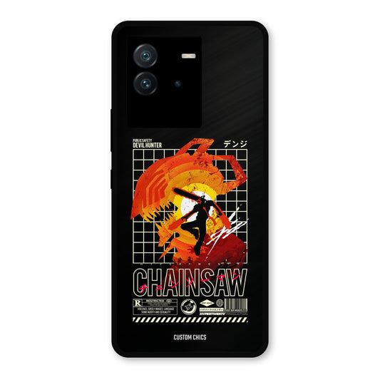 Chainsaw Typo iQoo Neo 6 Mobile Back Cover - Anime PrintShield Case