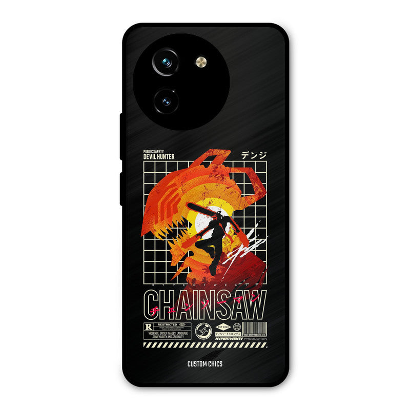 Chainsaw Typo Vivo Y200i Mobile Back Cover - Anime PrintShield Case