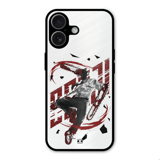 Chainsawman Typo iPhone 17 Mobile Back Cover - Anime PrintShield Case