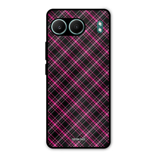 Check Fabric OnePlus Nord 4 Mobile Back Cover - Aesthetic PrintShield Case