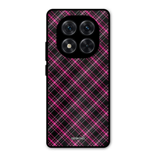 Check Fabric Redmi Note 14 Pro Mobile Back Cover - Aesthetic PrintShield Case
