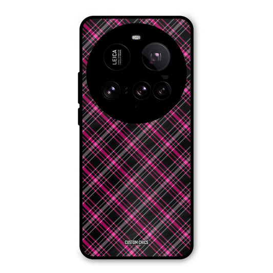 Check Fabric Xiaomi Mi 15 Ultra Mobile Back Cover - Aesthetic PrintShield Case