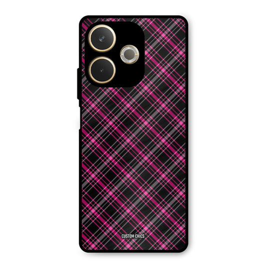 Check Fabric Oppo A5 Pro Mobile Back Cover - Aesthetic PrintShield Case