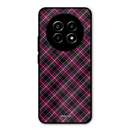 Check Fabric Realme 14 Pro lite Mobile Back Cover - Aesthetic PrintShield Case
