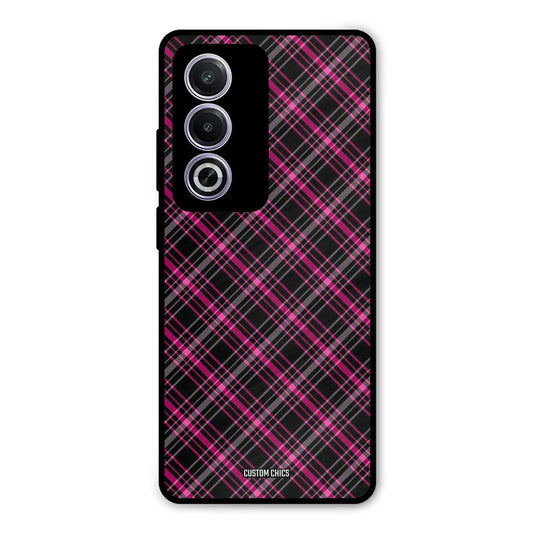 Check Fabric Oppo A3 Pro Mobile Back Cover - Aesthetic PrintShield Case