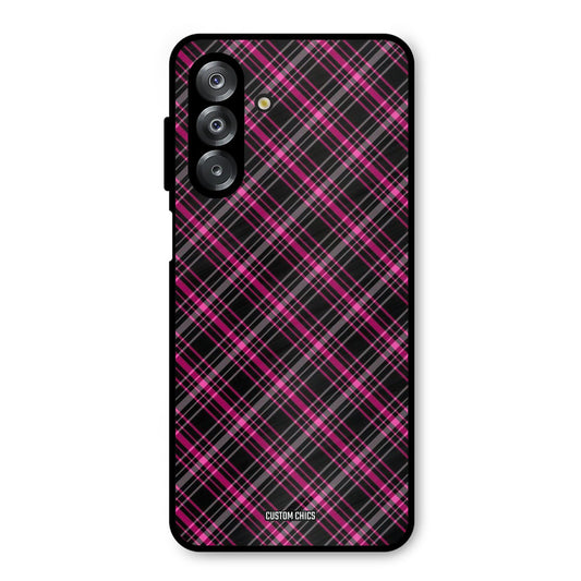 Check Fabric Samsung Galaxy A26 Mobile Back Cover - Aesthetic PrintShield Case