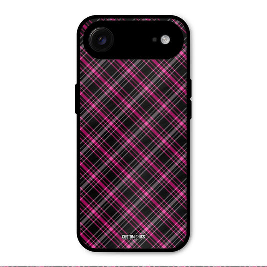 Check Fabric iPhone Air Mobile Back Cover - Aesthetic PrintShield Case