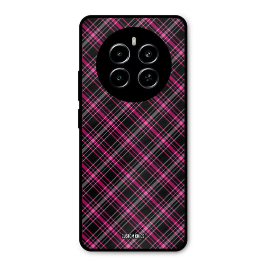 Check Fabric Realme P1 5G Mobile Back Cover - Aesthetic PrintShield Case