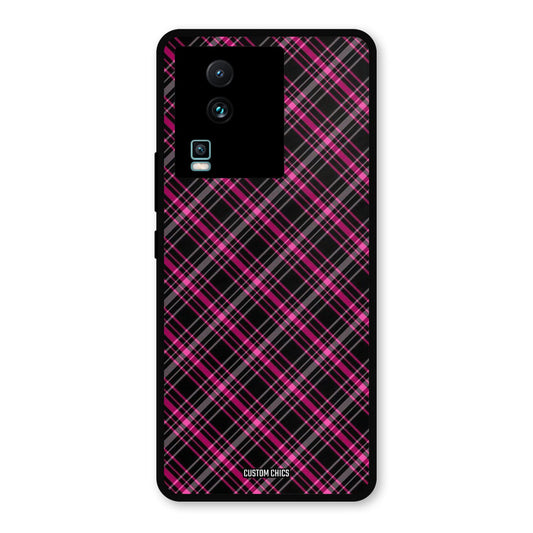 Check Fabric IQOO Neo 7 Pro Mobile Back Cover - Aesthetic PrintShield Case